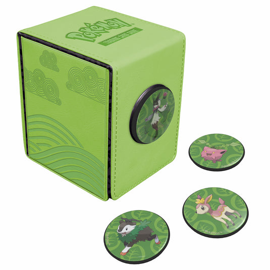 Ultra Pro Gallery Series - Morning Meadow Alcove 4-Click Deck Box for Pokémon