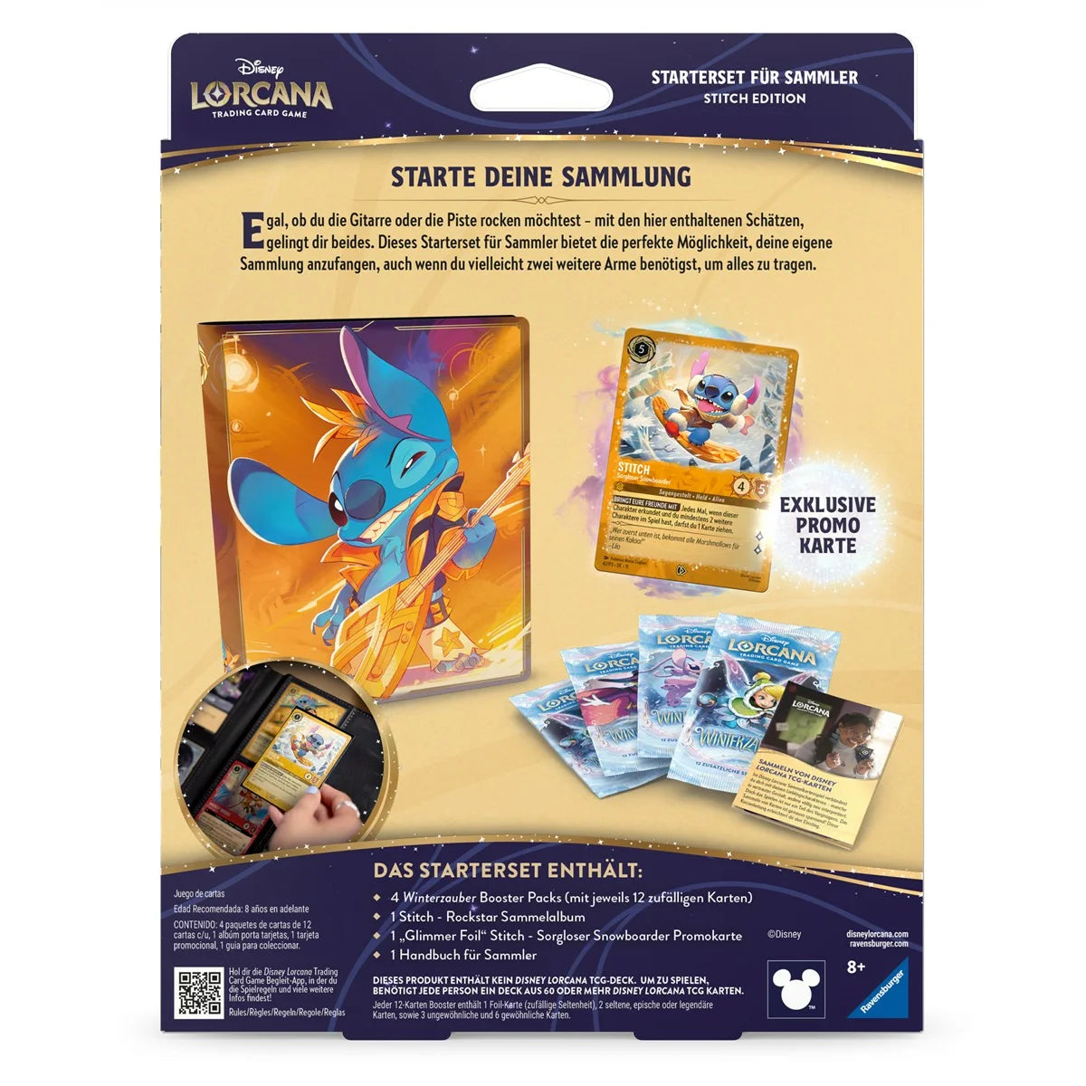 Disney Lorcana 11 - Winterzauber - Starterset für Sammler DE
