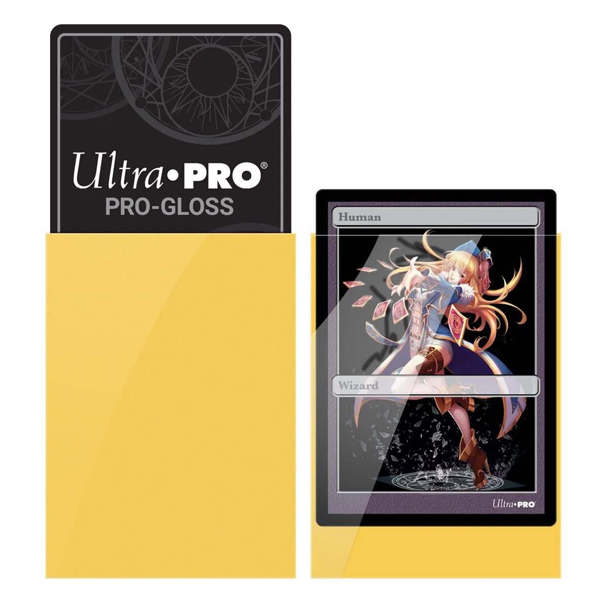 Ultra Pro - PRO-Gloss 60ct Smallck Protector® sleeves: Yellow